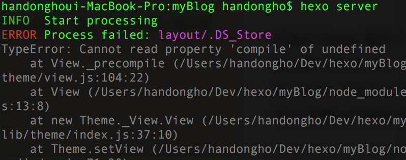 Hexo .DS_Store TypeError 해결 방법